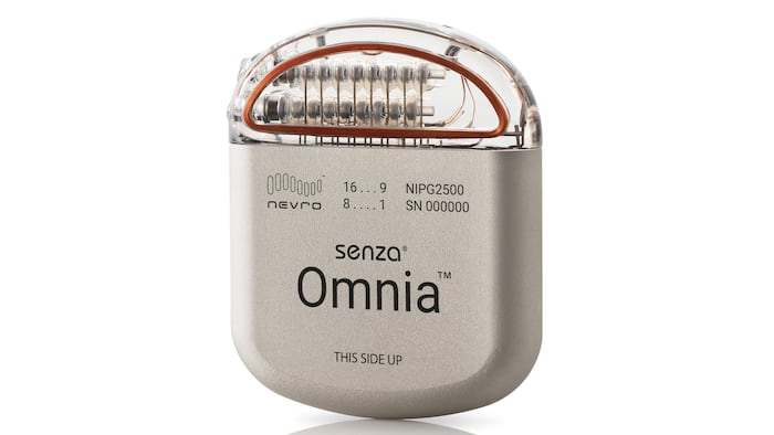 Nevro's Senza Omnia HFX Spinal Cord Stimulation System
