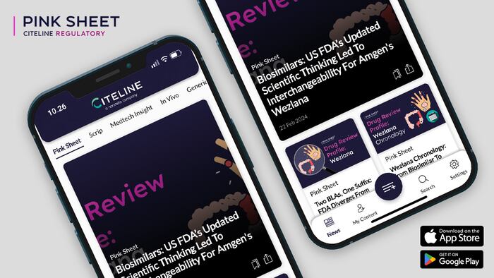 Pink Sheet Mobile App