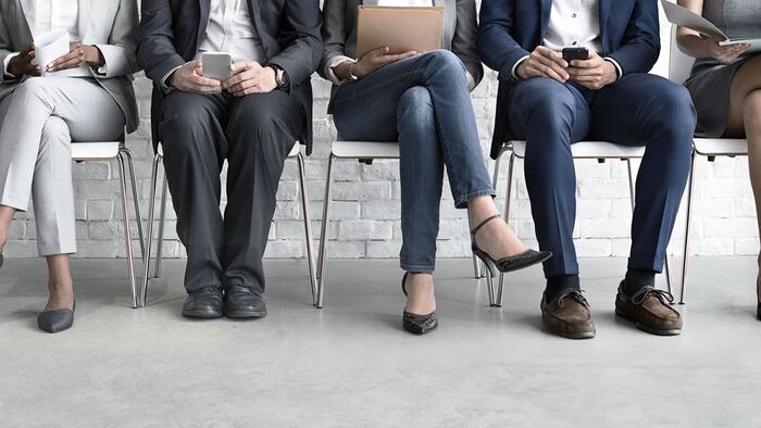 Human Resources Interview Recruitment Job Concept
