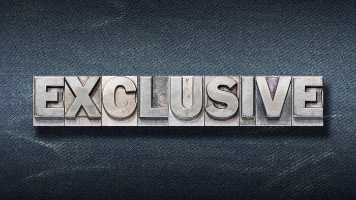 Exclusive Metal Letters