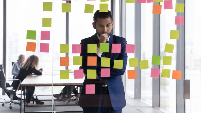 sticky notes