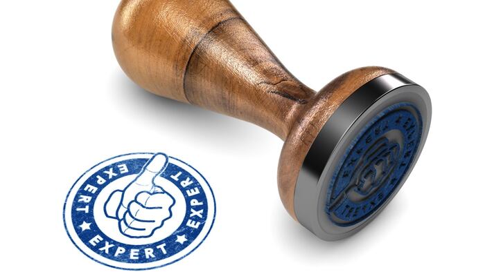 Expert stamp