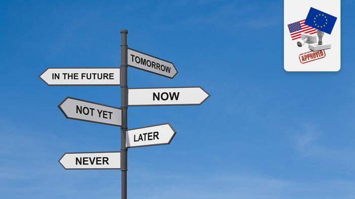 US-EU-Time-sign-post