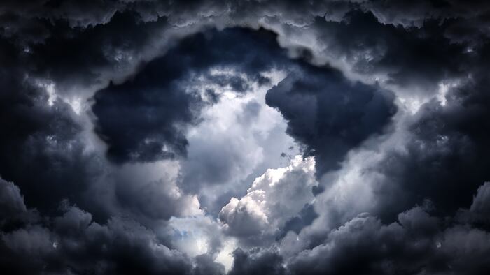 Storm clouds