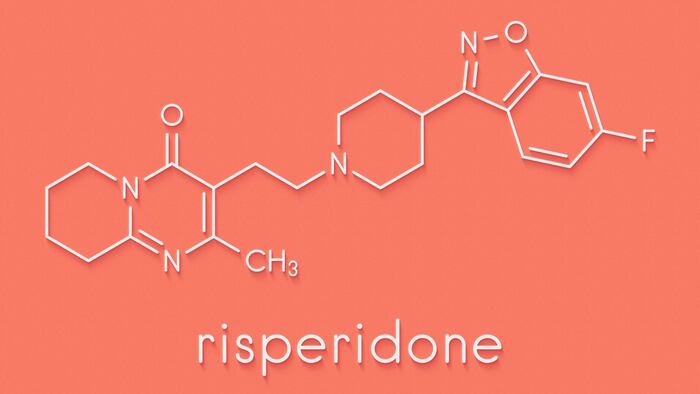 Risperidone Molecule