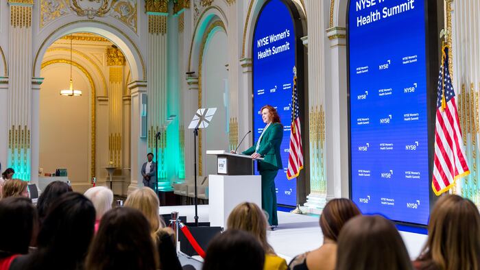 Women's health event at the NYSE