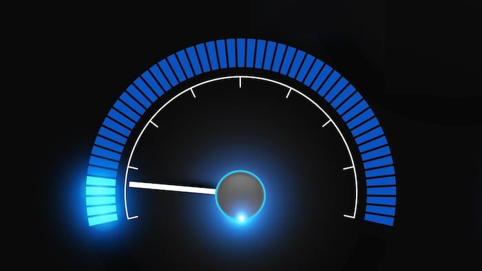 Meter with low reading