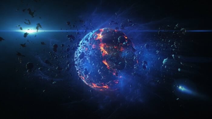 Doomsday Armageddon Apocalypse Planet Exploding