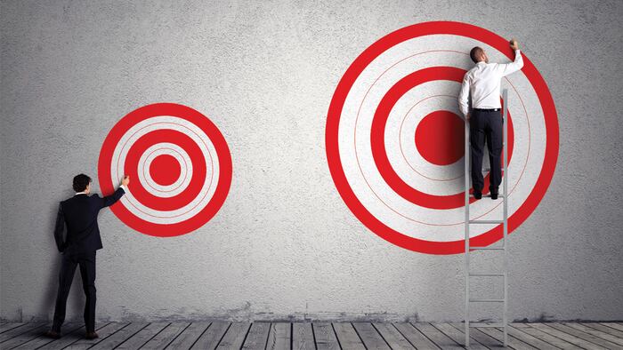 Hitting bigger business target