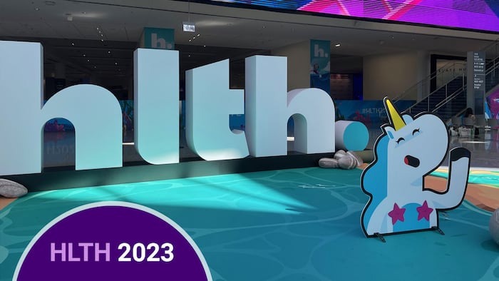 HLTH Conference Sign