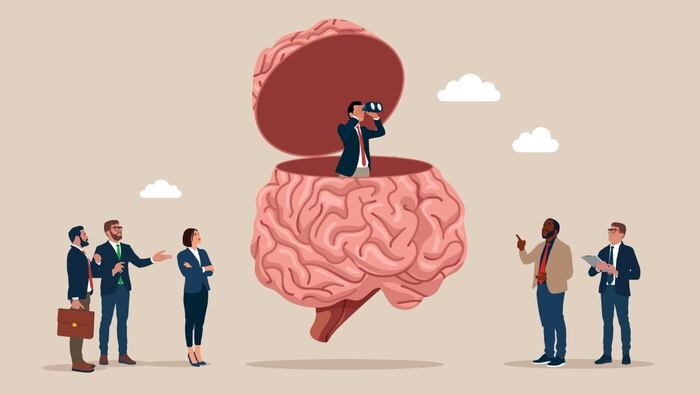 Concept of brainstorming ideas