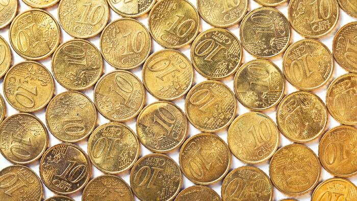 Euro coins