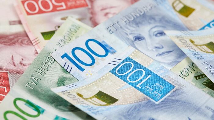 Swedish Krona banknotes