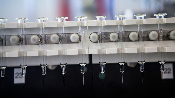 Syringe filling operations
