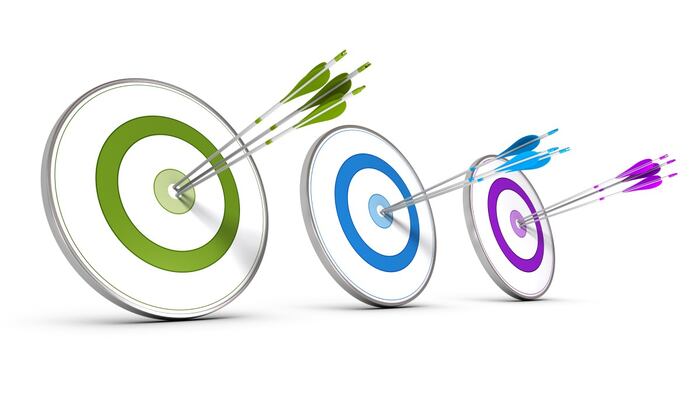 Three Targets Arrows