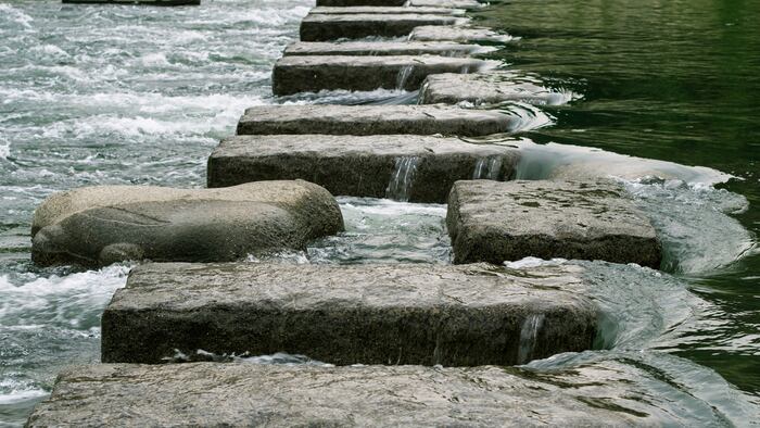 Stepping stones