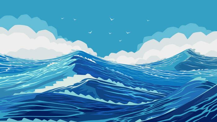 ocean waves