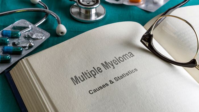 Open Book Of prostate multiple myeloma, Conceptual Image - Image