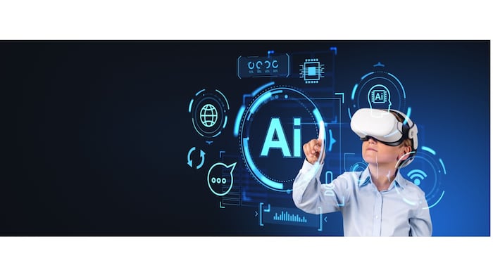 Kid with AI
