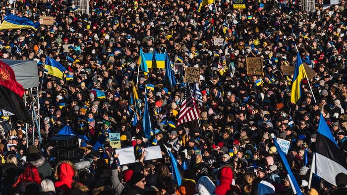 Ukraine war protest