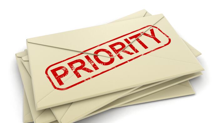 Priority letters