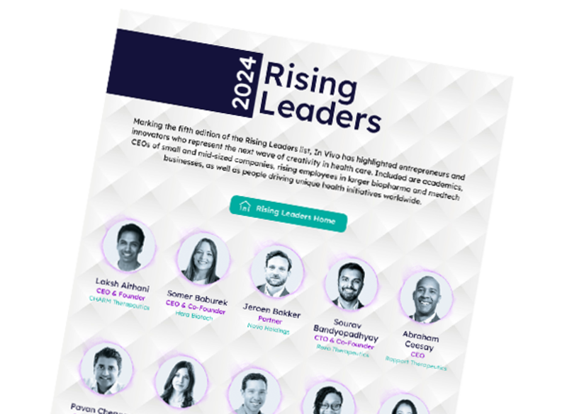 Rising Leaders 2024 infographic call out