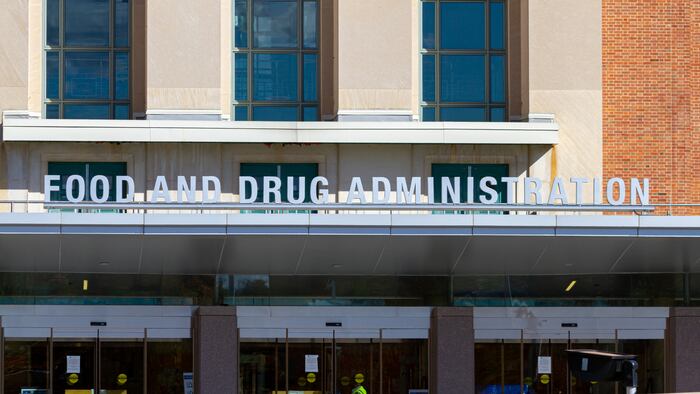 FDA building.