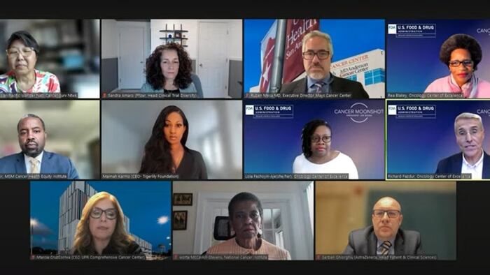 Cancer clinical trial diversity panel discussion