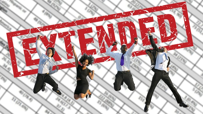 review extension celebration