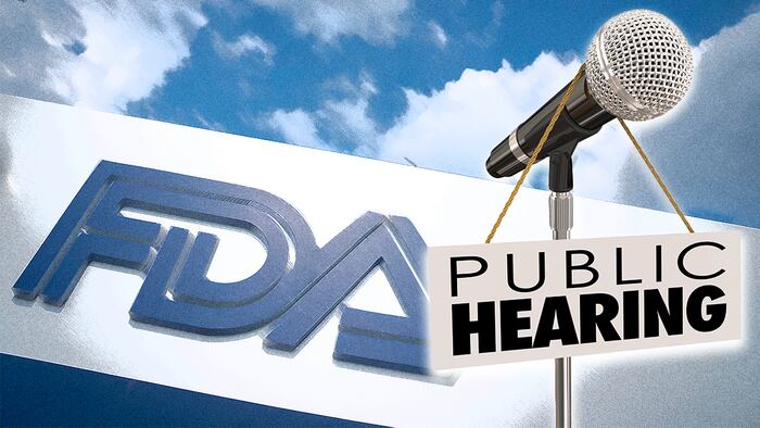 FDA open public hearing