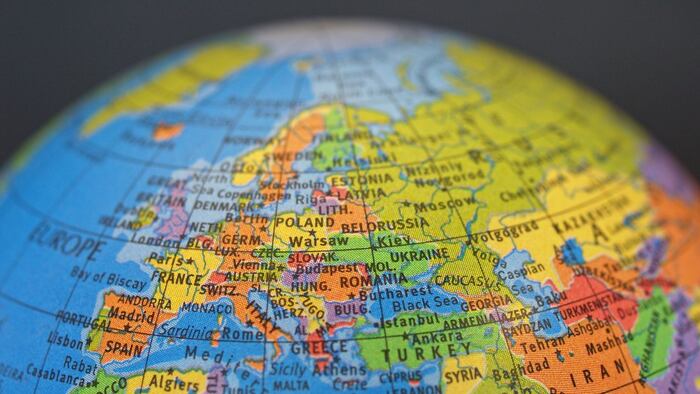 europe map